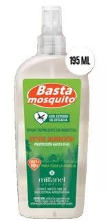 Producto - Basta mosquito repelente con spray  195ml