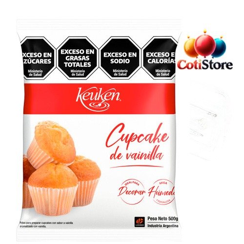 Producto - Premezcla Cup Cake Vainilla x500grs KEUKEN