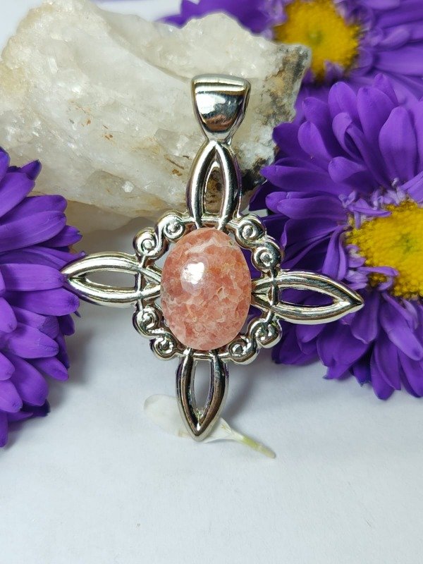 Producto - Dije Nudo de Bruja Rodocrosita Grande