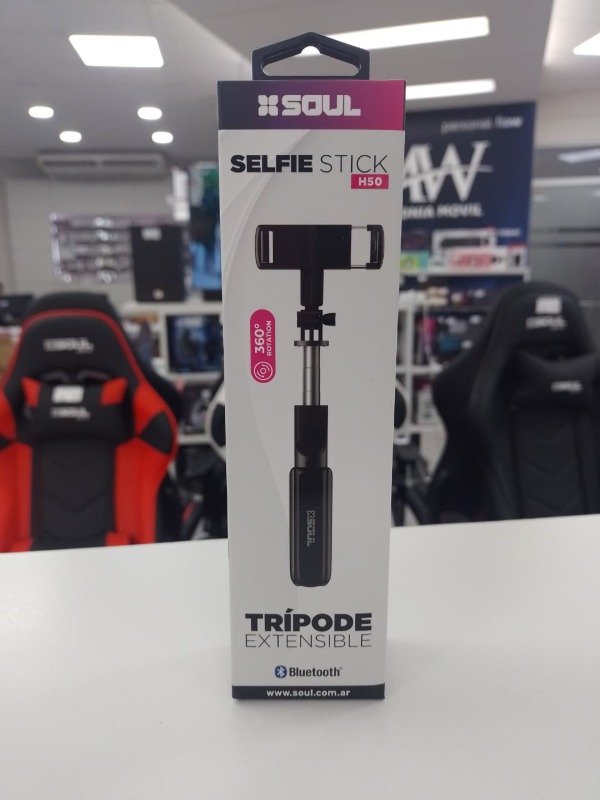 Producto - Baston Selfie Bluetooth C/Tripode H50 Soul SELF-H50