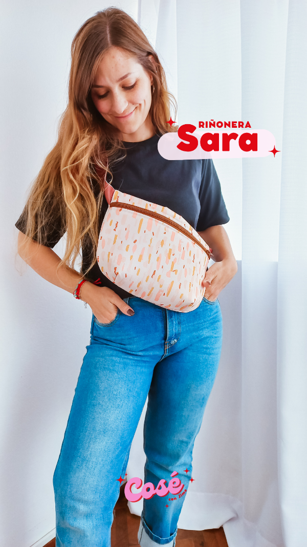 Producto - Moldes Riñonera SARA (Tutorial GRATIS en Instagram)