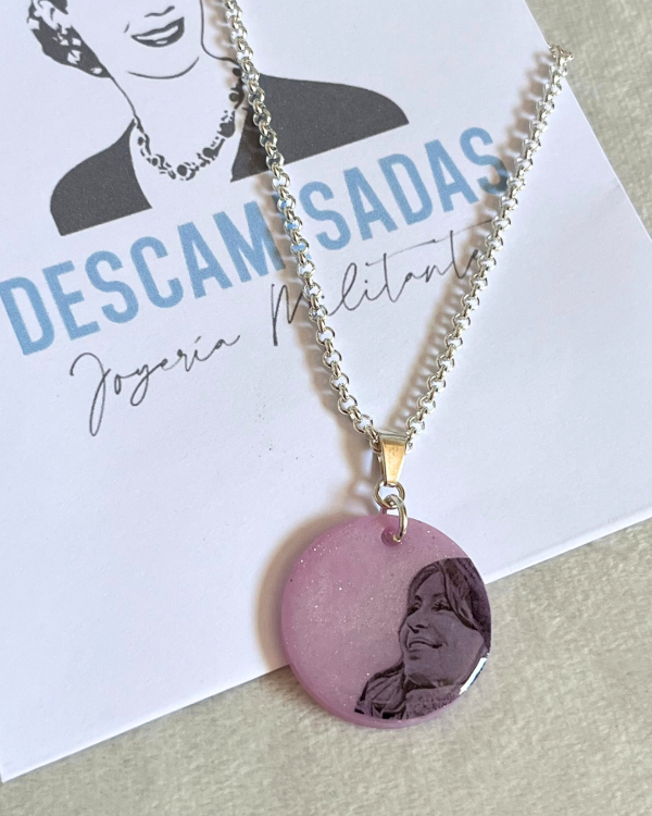 Producto - Dije redondo Presidenta