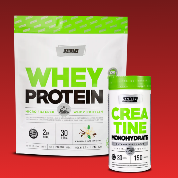Producto - Proteina 2lb. + Creatina 150gs. STAR NUTRITION