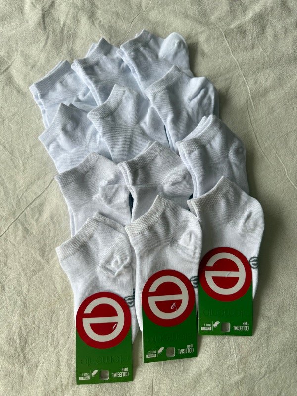 Producto - SOQUETES BLANCOS CHICAS/CHICOS