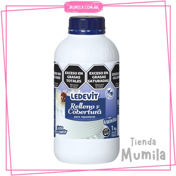 Producto - Crema Ledevit Vainilla 1Lt