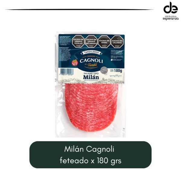 Producto - Milán feteado Cagnoli x 180 grs