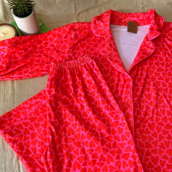 Producto - Pijama camisero Hearts