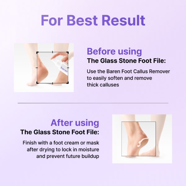 Producto - Baren Magic Glass Stone Foot File - 2