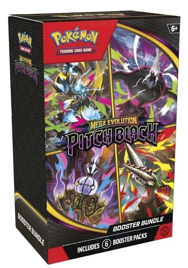 Producto - Pokémon ME05 Pitch Black Booster Bundle - INGLES SELLADO 6 Packs