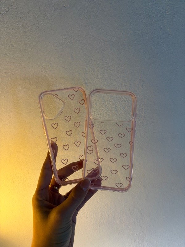 Producto - Case Corazones Rosas
