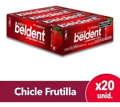 Producto - BELDENT FRUTILLA X20