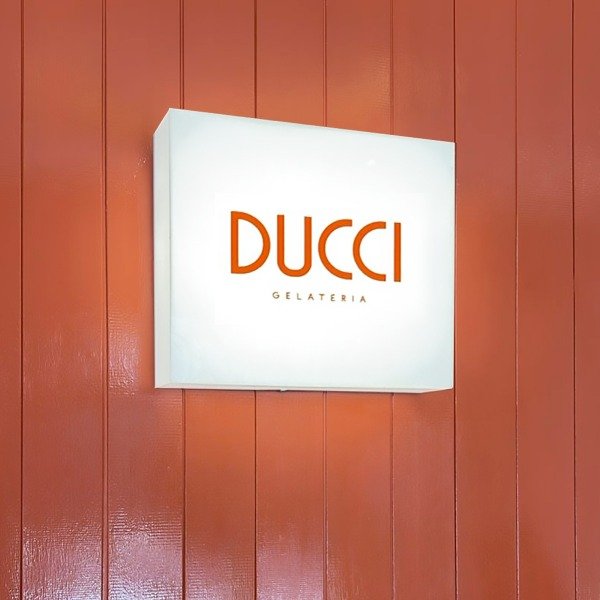 Producto - Cartel lightbox acrílico 30 x 30 - 1 cara