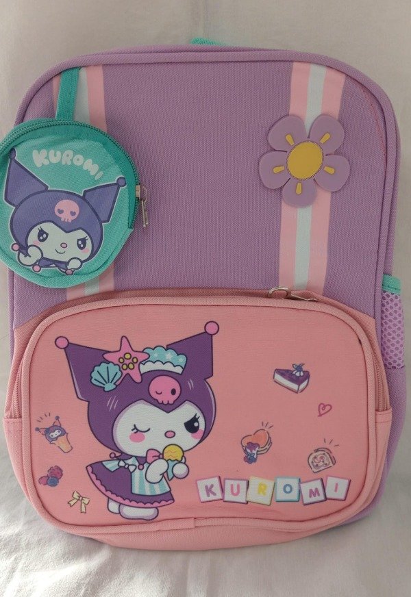 Producto - MOCHILAS  PARA JARDIN  - Kuromi Lila