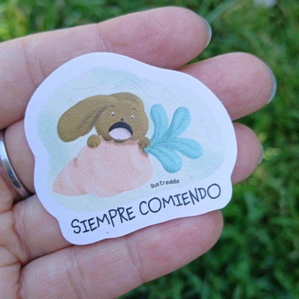 Producto - Sticker - Siempre Comiendo