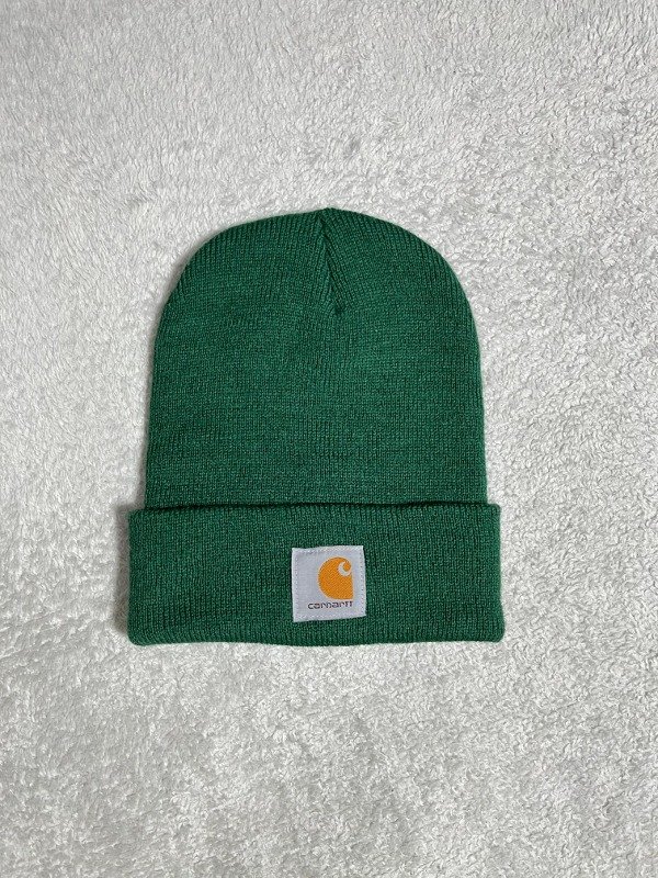 Producto - GORRO DE LANA CARHARTT GREEN (ONE SIZE)