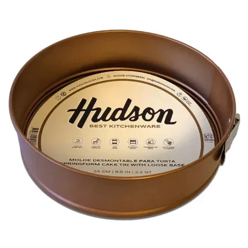 Producto - Tortera molde desmontable Hudson Cobre 24cm