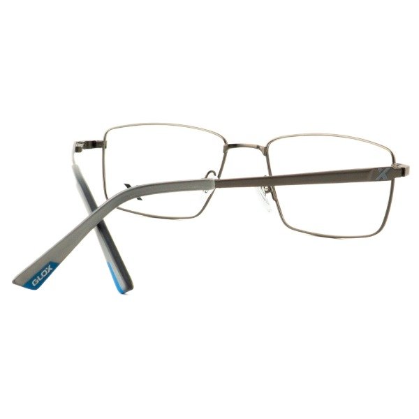 Producto - Glox Clip-On NU747 Rectangular Plata - 3