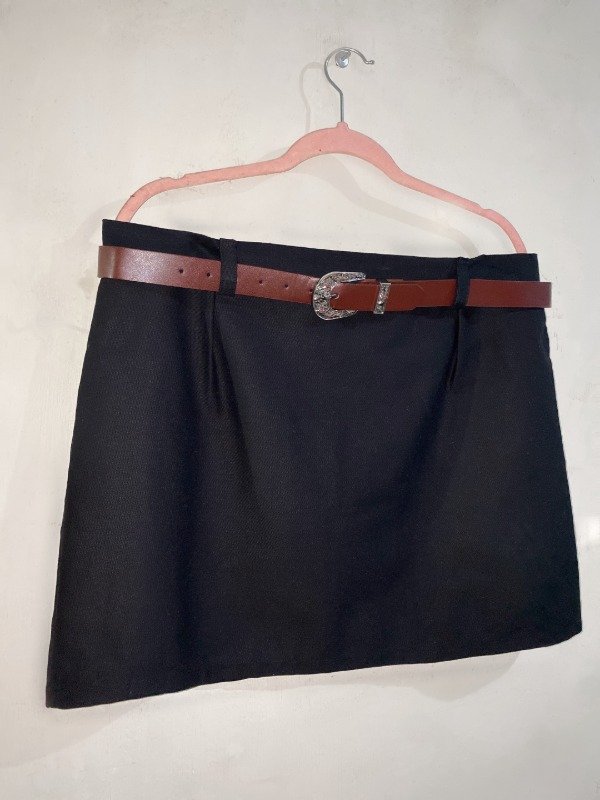 Producto - Pollera Kev negra (STOCK) - 0