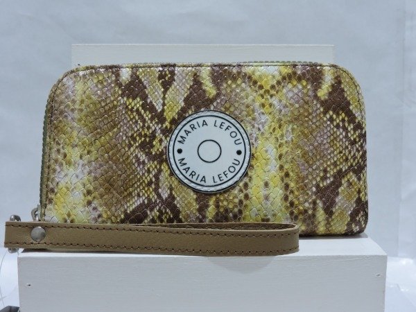 Producto - Billetera reptil  cuero ML