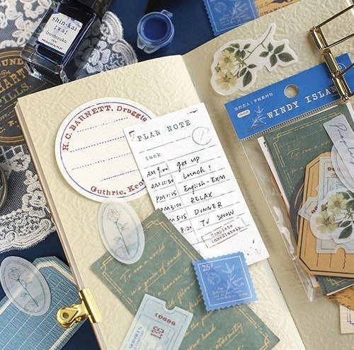Producto - Stickers y Papeles para Journaling - Windy Island