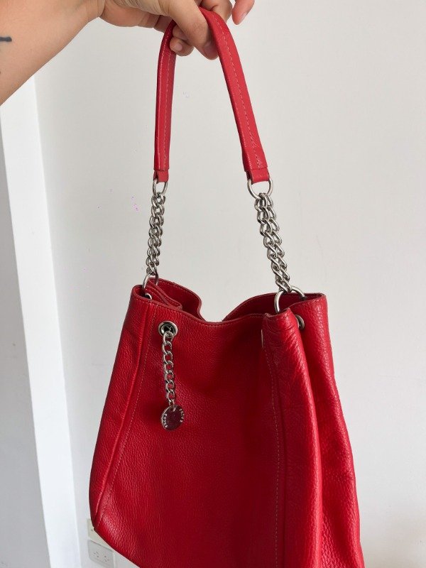 Producto - Cartera Prune Red Chains - 9