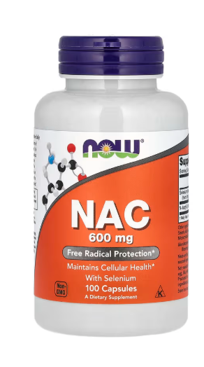 Producto - NOW Foods, NAC, N-acetilcisteína con selenio, 100 cápsulas