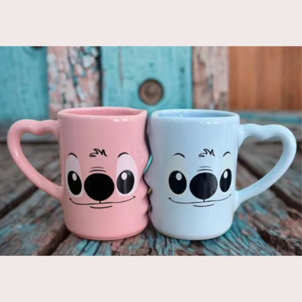 Producto - Tazas para compartir! stitch y ángel