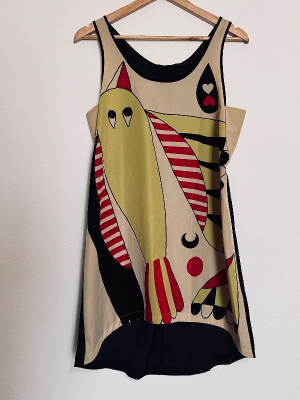 Producto - Vestido dibujo MARIA VAZQUEZ