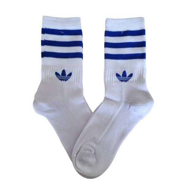 Producto - Adidas toalla blanca rayas azules