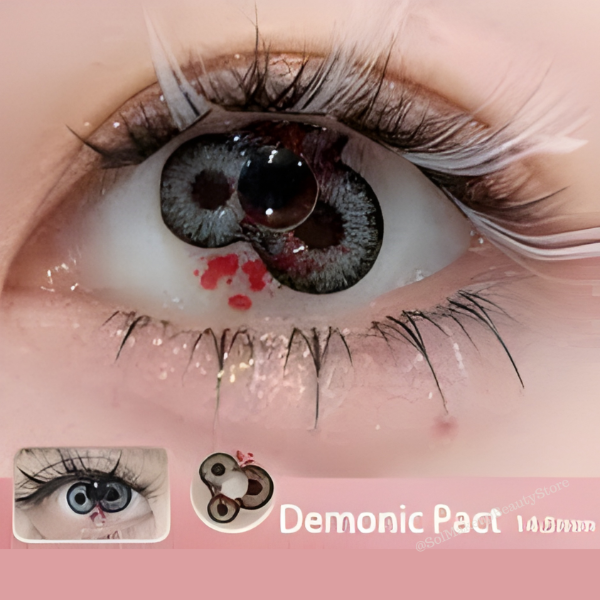 Producto - Lentes de contacto halloween Demon