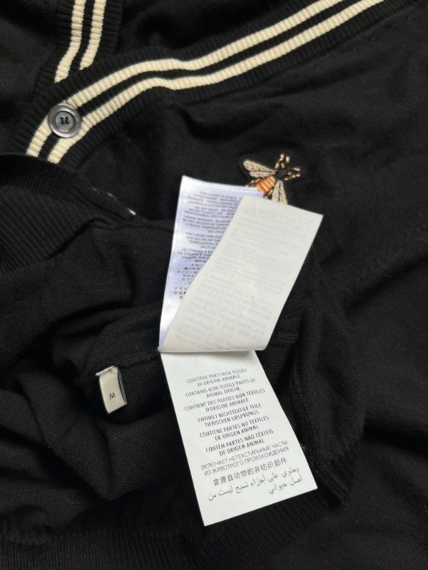 Producto - Gucci Bee Embroidery Wool Cardigan - 9