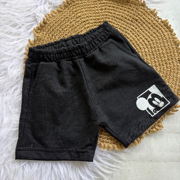 Short mickey en 5 colores, talles hasta 4 años