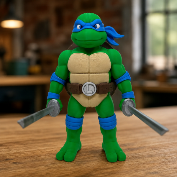 Producto - Figuras Coleccionables 3D Tortugas Ninja de 30 cm - 2