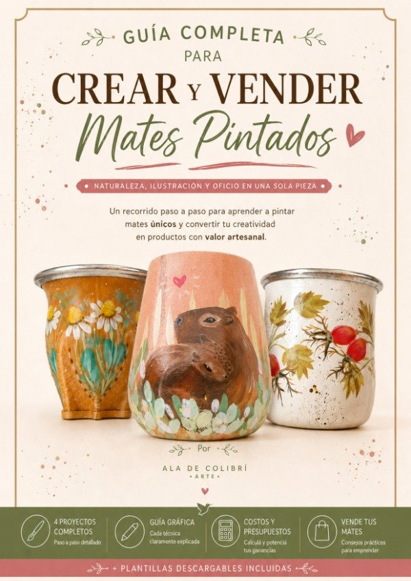 Producto - Creá y vendé mates pintados