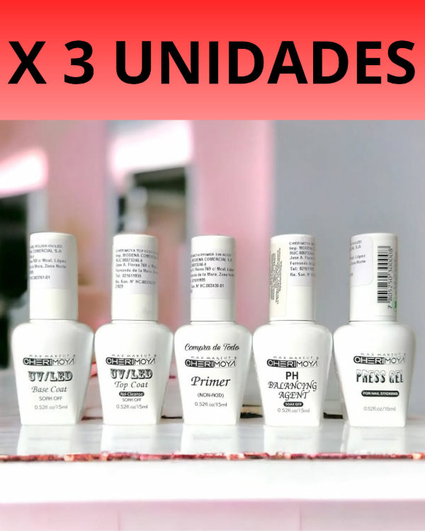Producto - Esmalte Semipermanente CHERIMOYA x 3