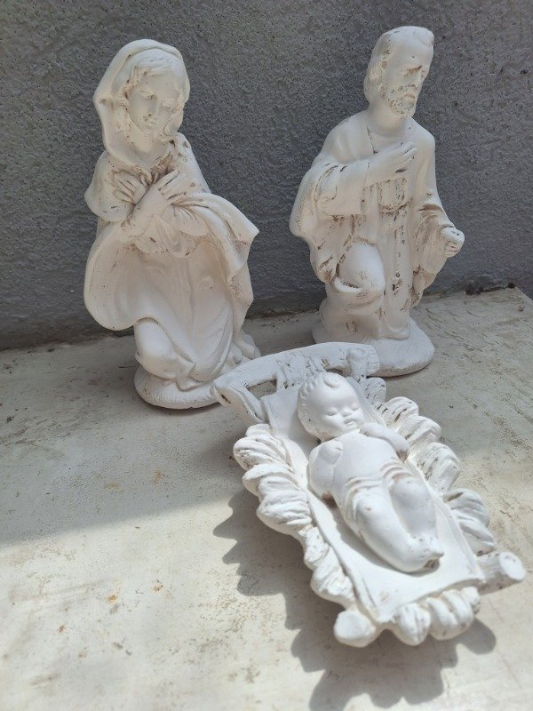 Producto - Pesebre 3 piezas Sagrada Familia
