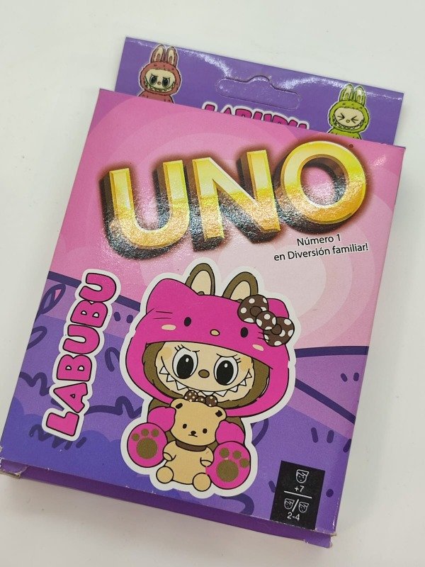 Producto - Juego de Cartas UNO Labubu