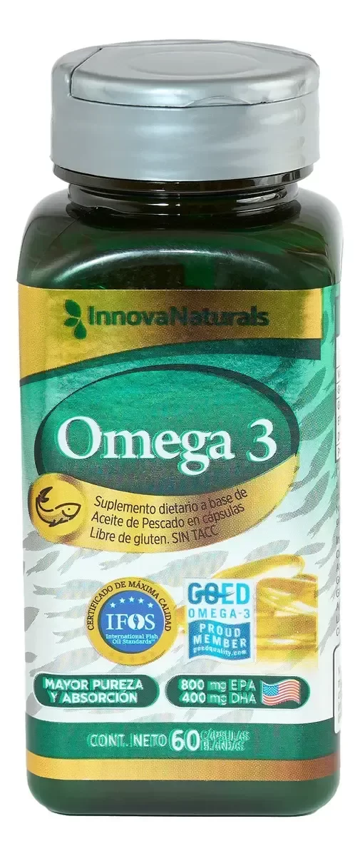 Producto - OMEGA 3 INNOVA NATURALS - 60 caps certificado IFOS - 3