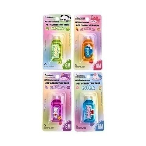 Producto - CINTA CORRECTORA LOVE 6MTS EN BLISTER 7X14CM X UNIDAD