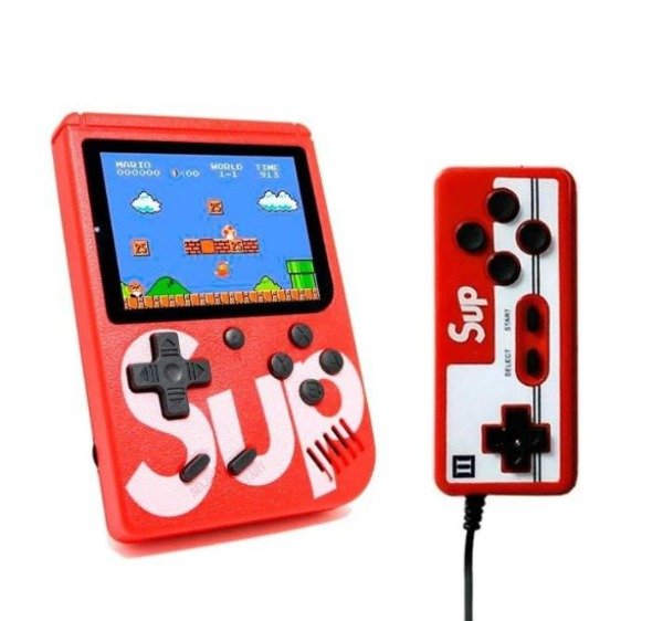 Producto - Consola De Juegos Gamer Portátil 8Bit 400 Juegos 2 Jugadores