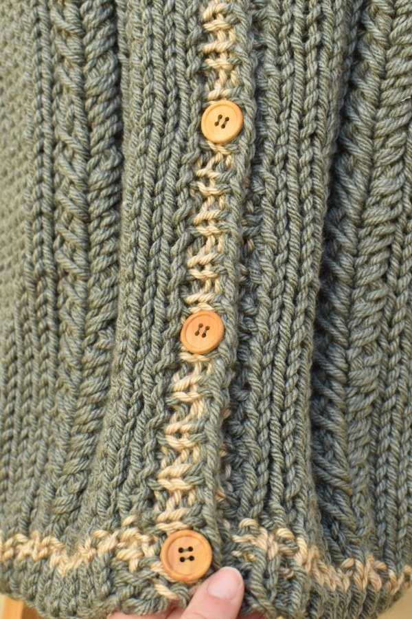 Producto - Chaleco Años - Verde Seco - 4