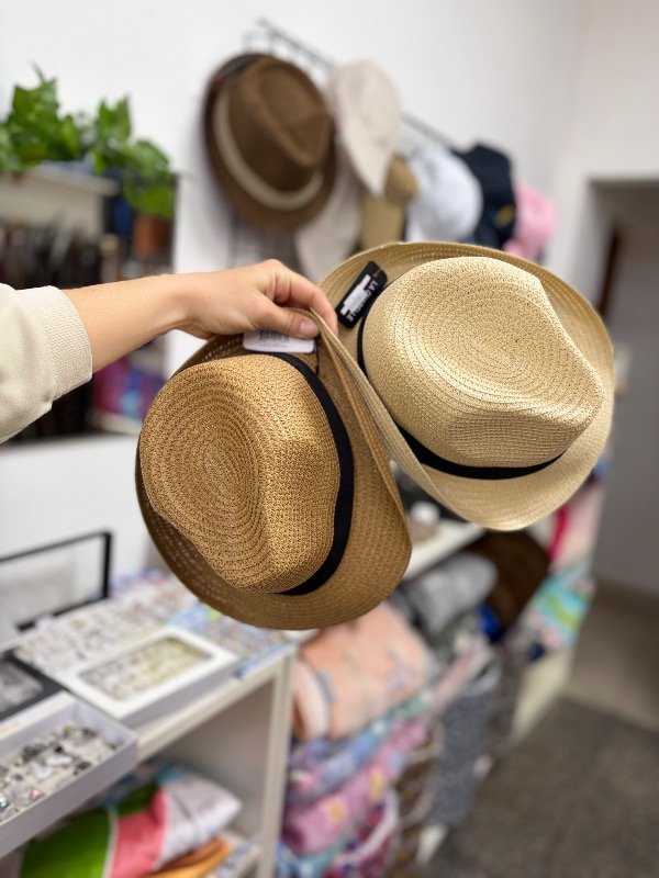 Producto - Sombrero cinta negra curvado - 0