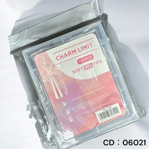 Producto - X120 TIPS COFFIN CRISTAL CHARM LIMIT 06021/CML-06B