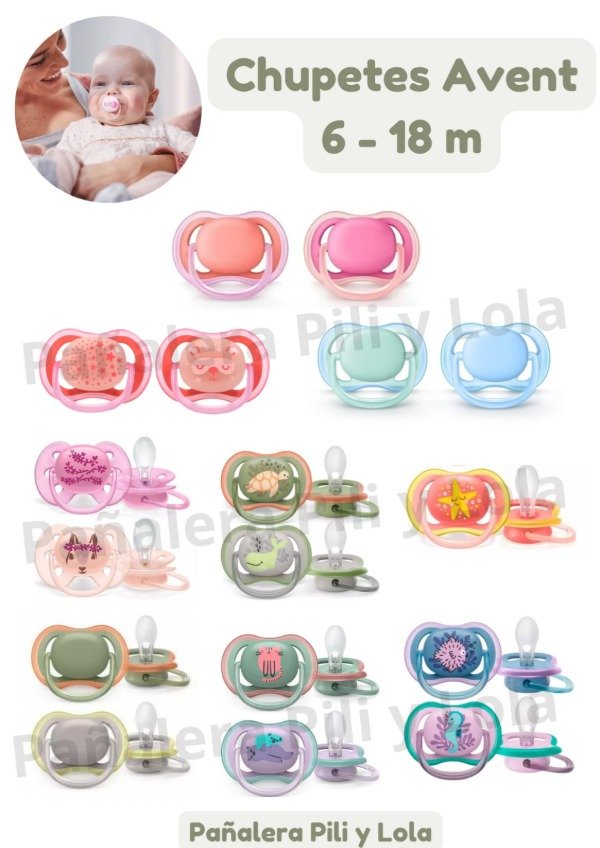 Producto - Chupete Avent 6-18 Meses (Consultar modelo disponible)