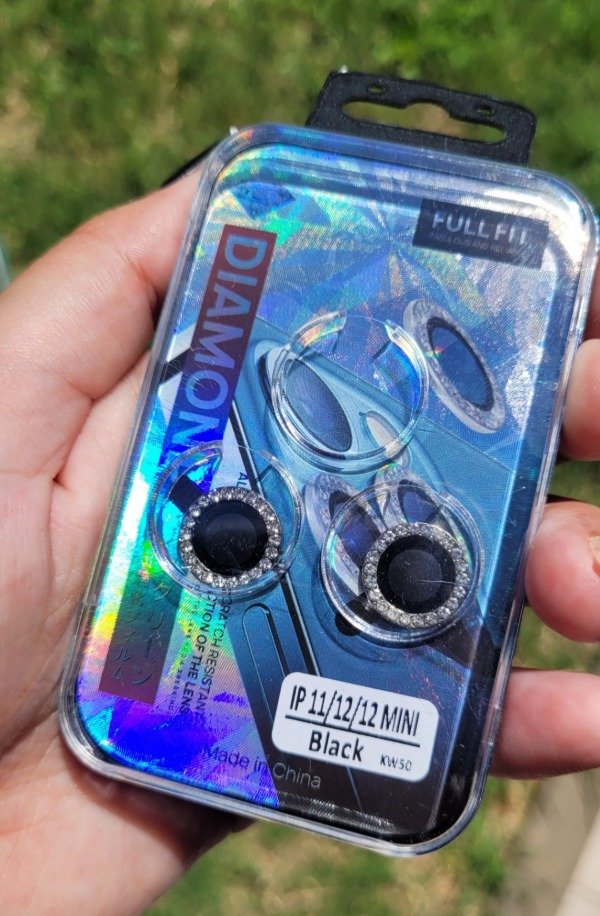 Producto - Iph 13 / 13 mini protector de camara straps negro