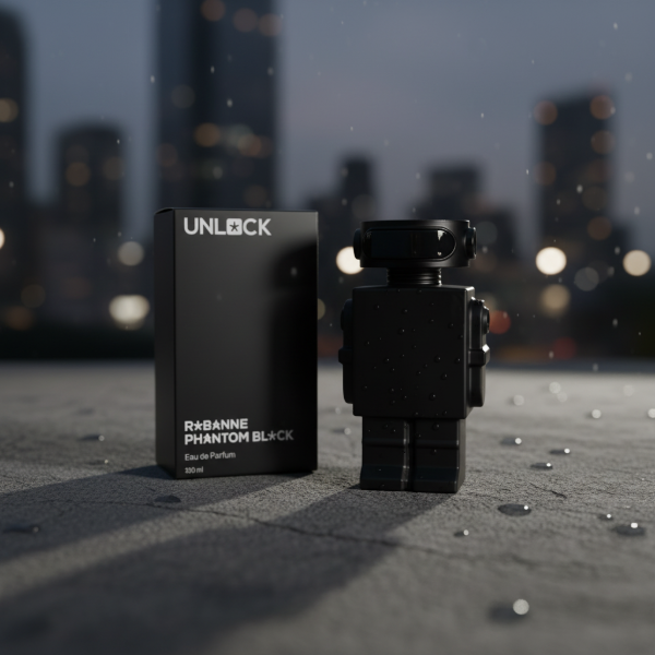 Producto - Perfume "Phantom Black" de Paco Rabanne Unlock 100 ml