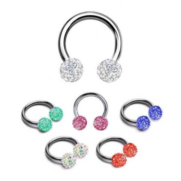 Producto - Circular Barbell Bola de Fuego Colores