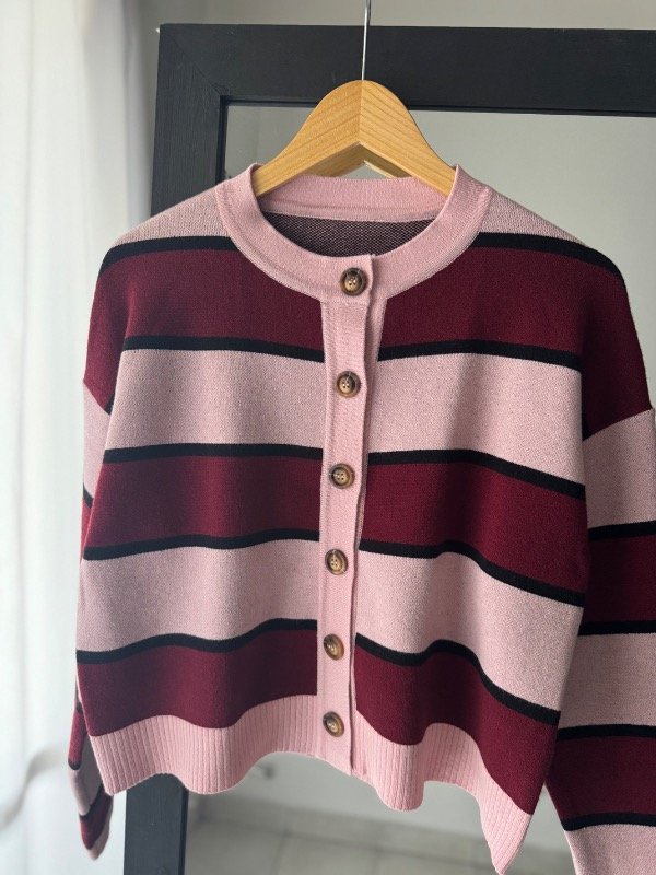 Producto - Cardigan ROMA rosa