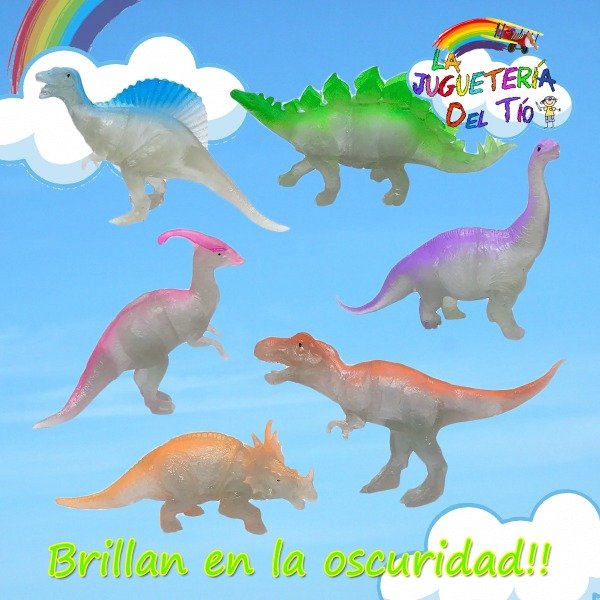 Producto - DINOSAURIOS BRILLAN EN LA OSCURIDAD