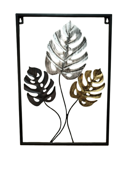 Producto - Cuadro de metal Hojas